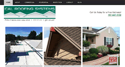 Desktop Screenshot of calroofingsystems.com